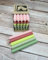 Kerzenfarm Hahn Stabkerzen-Set, 18cm Höhe, 22mm Durchmesser, 5 Farben, Bunte Kerzenbox (BOX 2)