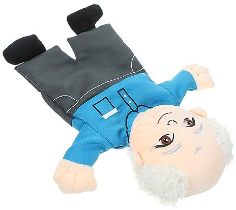 Abaodam interaktive Puppen Hand Puppet Kinderhandpuppe plushdoll Puppen Handgemacht DIY Figur Figurenpuppe für Handspielzeug zum Geschichtenerzählen PP Baumwolle