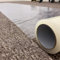 WINSOME Extra Thick 90 Micron Clear Carpet Protector Film - Strong Self Adhesive Roll Floor Protector Plastic Dust Sheets for Decorating Cover | 2 Rolls (Each 60 cm x 25M)