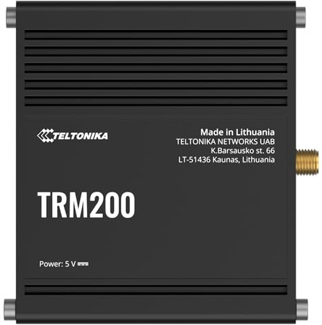 Teltonika Módem Industrial TRM200 4G Cat 4, 3G, 2G, Micro USB, tamaño Compacto y diseño Duradero