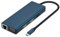 zuousxbs Docking Station Double Monitor 12 in 1 USB C Adattatore Multiport Adattatore 4 Porta USB VGA Ethernet Reader per Laptop Tipo C Hub
