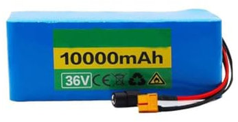 36V 10Ah 10S2P Batteria Agli Ioni Di Litio Per Bici Elettrica Con Protezione BMS Integrata Ideale Per Motori Di Biciclette Elettriche 36V10AH,T