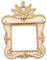 Healifty Plaque Murale Décorative Strass Couvre Prise Électrique Forme de Couronne Couleur Dorée Facile à Installer Accessoire Élégant pour Décoration Intérieure