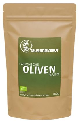 Griechische Olivenblätter Bio (100g) geschnitten - Kräutertee - Tee - Olivenblättertee