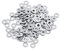 Flache Scheiben, 100 Stücke M3-M10 Edelstahl Metrische flache Unterlegscheiben Ring Assorted Set Repair Kit(M3*7 * 0.5)