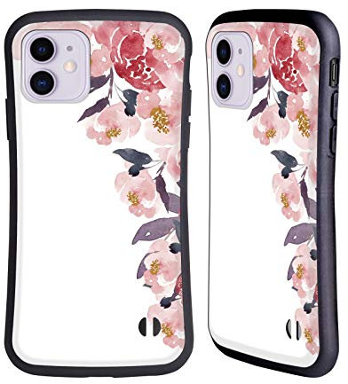 Head Case Designs sous Licence Officielle Monika Strigel Rose Mon Jardin Coque Hybride Compatible avec Apple iPhone 11