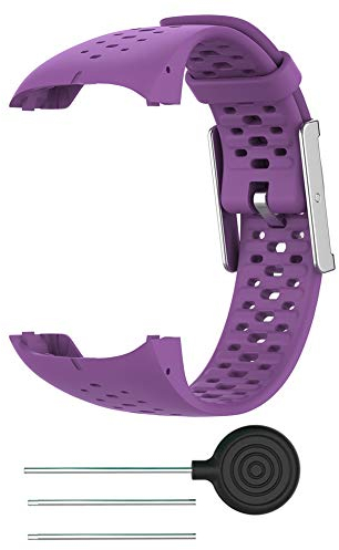 NANUNU Uhr Ersatzarmband, Silikon Ersatzarmband für Polar M400 / M430, Silikonarmband