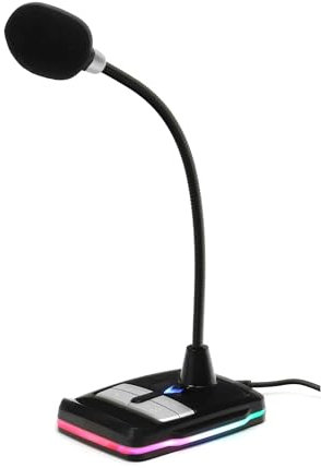 Varr VGMD1 Micro de Bureau RGB USB Gaming Noir