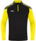 JAKO Herren Ziptop Performance, Schwarz/Soft Yellow, L