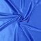 Satinstoff - 3 Meter Stoff aus fließendem Satin, Polyester/Elastan – wunderschöne Qualität – Stoff für Kleid, Rock oder Tunika (Königsblau)