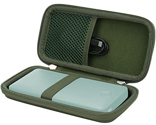 khanka Replacement Hard Case for Anker 325/535 PowerCore 20K 2000mAh Portable Charger (Green)