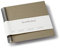 Semikolon 370006 Spiral Album Piccolino - 17 x 17 cm - Fotoalbum, 20 Seiten cremeweiß, Spiral-Fotobuch, fango beige