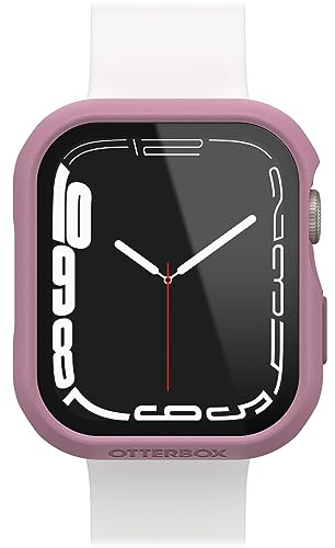 Protector de Reloj con Protector de Pantalla de Cristal Templado Integrado OtterBox Eclipse para Apple Watch Series 9/8/7-45mm, Resistente a Golpes y Caídas, Rose