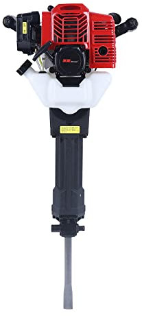 Martello demolitore a benzina, 2 Hub, 52 cc, per roccia, per calcestruzzo, colorazione ad aria, 1500 bpm, monocilindro, per rocce manuale