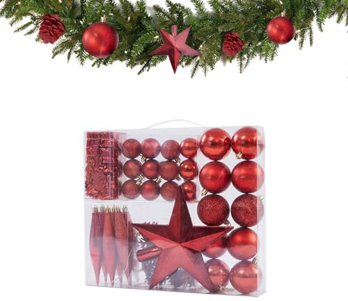Ristyur Christbaumschmuck,Weihnachtskugel-Ornamente - Dekorative, bruchsichere Tannenzapfen-Weihnachtskugeln für den Außenbereich, den Innenbaum und die Weihnachtsfeier