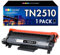 GPC IMAGE TN2510 Tonerkartusche Schwarz Kompatibel mit Brother TN-2510 MFC L2800DW DCP-L2627DWE DCP-L2660DW MFC-L2860DWE MFC-L2860DW MFC-L2827DWXL MFC-L2827DW MFC-L2827DWE (1er-Pack, Schwarz)