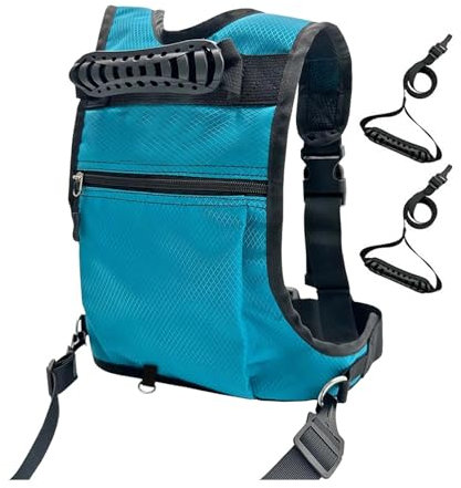 Ski-Geschirr-Trainer, Ski- und Snowboard-Gurt-Trainer für Kinder, Kinder-Ski-Geschirr mit Rucksack für die Geschwindigkeitskontrolle beim Skifahren und Snowboarden, für Kleinkinder, Snowboard-Anfänger