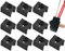 Silikon Socken 3D Drucker,10pcs Ersatz-Silikonhüllen,Silikon Socke,Hochtemperatur-Silikonsocken, 3D Silikonsocken,3D Drucker Heizblock Abdeckung,3D Drucker Heizblock Silikon Socken