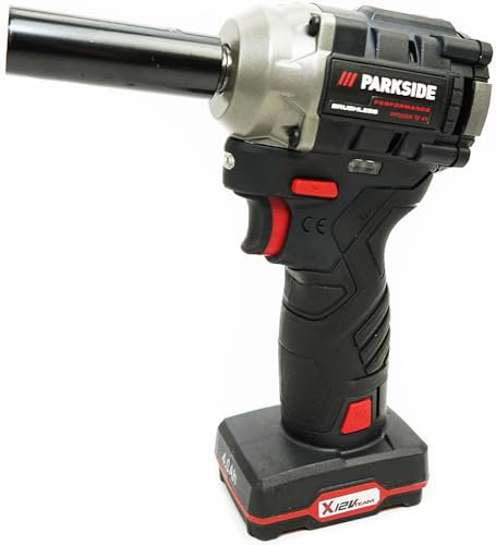 Parkside Performance PPDSSA 12 A1 - Atornillador de impacto con batería de 4 Ah y cargador, 12 V