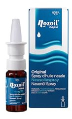 NOSA Nozoil Original | Spray d'huile nasale | Rhumes | Naturelle | Huile de sésame