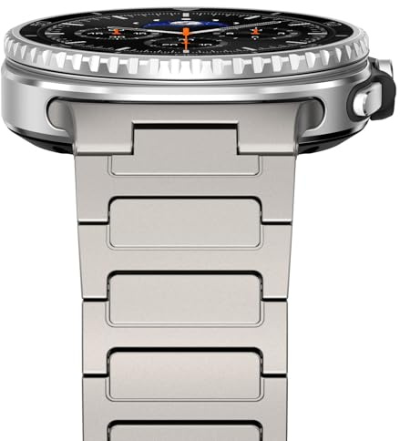 NewWays Titanband für Samsung Galaxy Watch 9/8 44mm 40mm&8 Classic 46mm