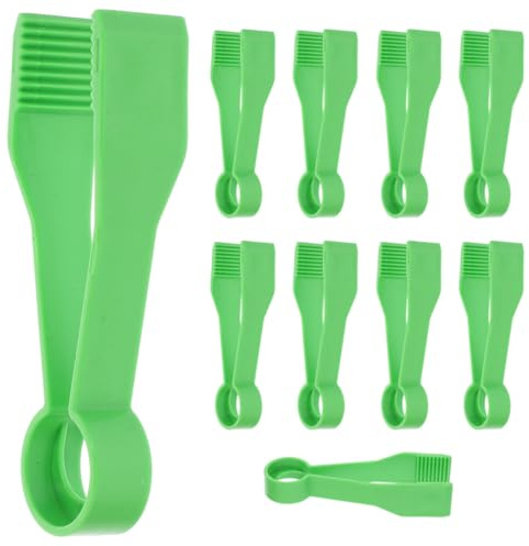 Hemobllo Lot de 10 Pincettes en Plastique pour Enfants Jouet Pince À Épiler Motricité Fine Capture D’Insectes Jeu D’Observation pour Maternelle Léger Et Portable