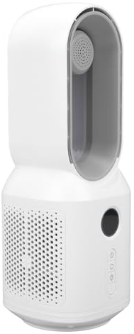 SUNGOOYUE Ventilateur de Bureau sans Pales à 3 Vitesses, Fonctionnement Ultra Silencieux, Conception Compacte et Portable, Refroidissement à Grande Vitesse et Large Couverture, Paramètres de Confort