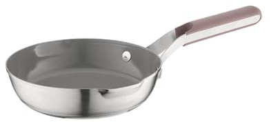Berghoff Home Edelstahl Antihaft Pfanne 20cm - ohne PFAS - Universalpfanne für alle Herdarten - kleine Pfanne mit Antihaftbeschichtung - Bratpfanne