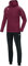 JAKO Trainingsanzug Damen Polyester Classico mit Kapuze Maroon Gr. 36 - Jogginganzug 2-teilig für Sport und Alltag, Jogginghose & Trainingsjacke