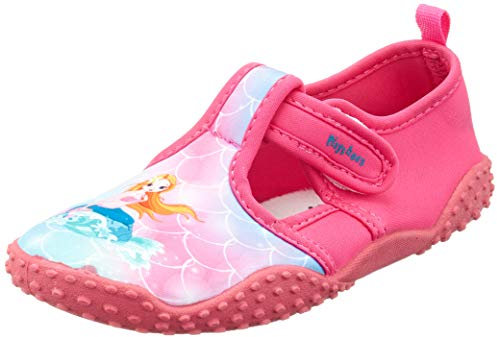 Playshoes Unisex Kinder Aquaschuhe Meerjungfrau 174742 Aqua Schuhe, Pink Meerjungfrau, 22/23 EU