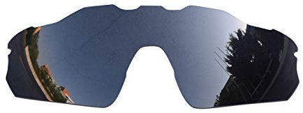 SOODASE Para Oakley Radar EV Pitch Gafas de sol Negro Lentes de repuesto polarizadas