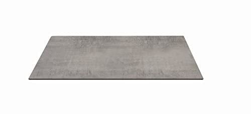 KONTE.DESIGN Piano per Tavolo SPARGI Quadrato Effetto Cemento 60x60 cm