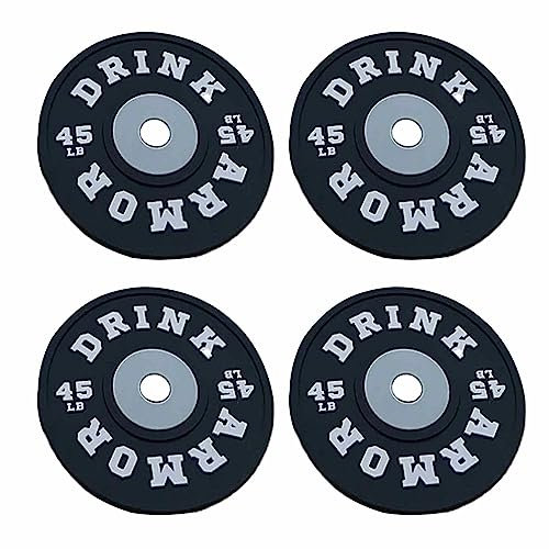 Onlynery Weightlifting Drink Coasters | Gym Weight Plate Coaster - Silicone Food Grade Weight Plate Coaster BPA Free For Dishes Dining Table