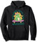 Rolling Into the Weekend Süße Kawaii Frog Skateboard-Grafik Pullover Hoodie