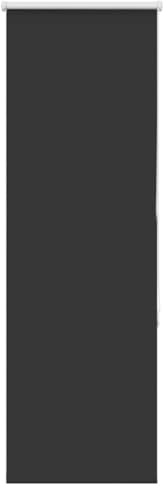 vidaXL Verdunkelungsrollo Schwarz 50x175 cm Stoffbreite 45,7 cm