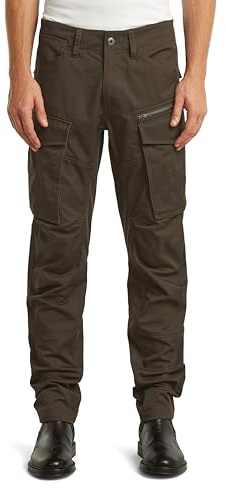 G-STAR Pantalones Rovic Zip 3D Regular Tapered para Hombre, Marrón (wren D02190-E064-H336), 36W / 30L