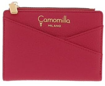 Camomilla Milano Portafoglio Donna, Similpelle, Collezione Glassè, Misura S, Colore Fucsia