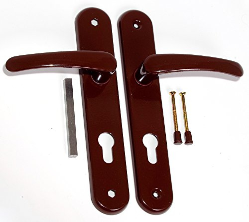 Türdrücker PZ Türgriff Türklinke Türbeschlag GAM-BIS 90 mm Braun