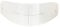 WeePro Helmet Visor Film Anti-fog Face Shield/Lense Insert - Standard/Clear (Anti-fog(Clear))