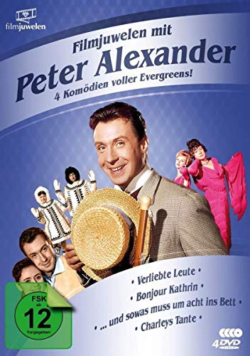 Filmjuwelen mit Peter Alexander: 4 Komödien voller Evergreens! [4 DVDs]
