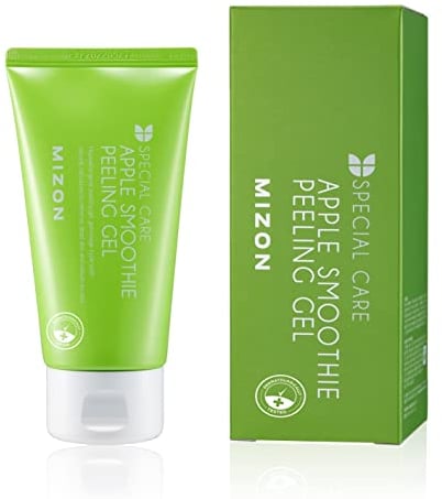 [MIZON] APPLE SMOOTHIE PEELING GEL (120ml) Koreanische Hautpflege – Erfrischendes Peeling mit Apfelextrakt für Glatte - Weiche Haut und Entfernen von Hautunreinheiten
