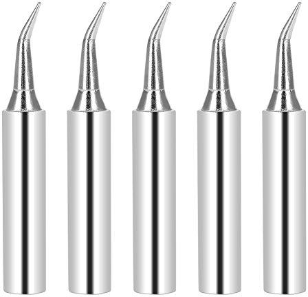 5Pcs 900M-T-IS Soldering Iron Tips Solder Tip Sets Replacement for 936 Rework Station