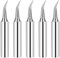 5Pcs 900M-T-IS Soldering Iron Tips Solder Tip Sets Replacement for 936 Rework Station