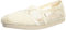 TOMS Women's Moroccan Corchet Alpargata Loafer Flat, Off-white, 9 UK