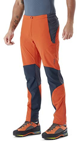 Rab Men's Torque Lightweight Breathable Pants for Hiking & Mountaineering - Firecracker - 34