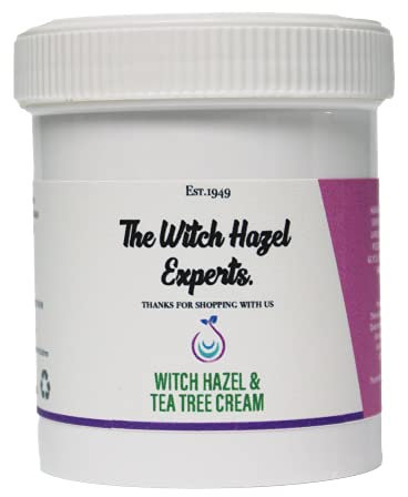 The Witch Hazel Experts | Tea Tree & Witch Hazel Cream 200g | Calm Irritated Skin & Rashes