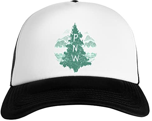 Luxogo Pazifik Nordwest Unisex Baseball Snapback Kappe Cap