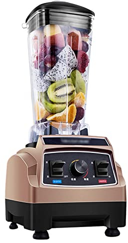 MNSRRN Commercial Milk Tea Shop Smoothie Machine, Countertop Mixer Wall Breaker, 8 Seconds Ice Crusher, 2L Large Capacity, Suitable for Soy Milk, Milkshake, Juice