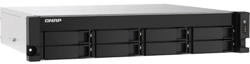 Qnap NAS-kompatibel TS-873AeU-RP-4G 0/8HDD 2U, Schwarz