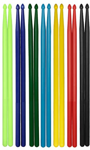 MILISTEN 7 Paar Erwachsene Leichte Nylonstöcke Kit Trommelstöcke Zubehör Buntes Xylophon Leicht Für Instrumententrommel Marimba Praktischer Schlägel Farbe Profi Ein Musical